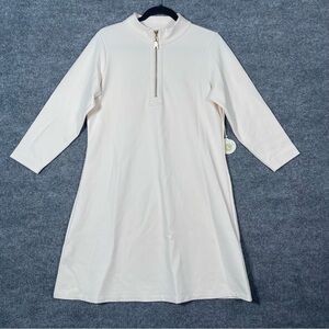 Spartina 449 Cream Long Sleeve Dress